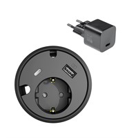 Powerdot 16 Kit 20 - PD16 typ F inklusive 20W laddare, svart