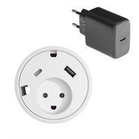 Powerdot 16 Kit 65 - PD16 typ K inklusive 65W laddare, vit
