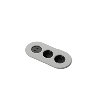 Nomad Strip 03 - 2 eluttag typ F, 2 USB-C laddare max 30W, 3PC, white