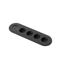 Nomad Strip 05 - 4 eluttag typ F, 2 USB-C laddare max 30W, 3PC, signal
